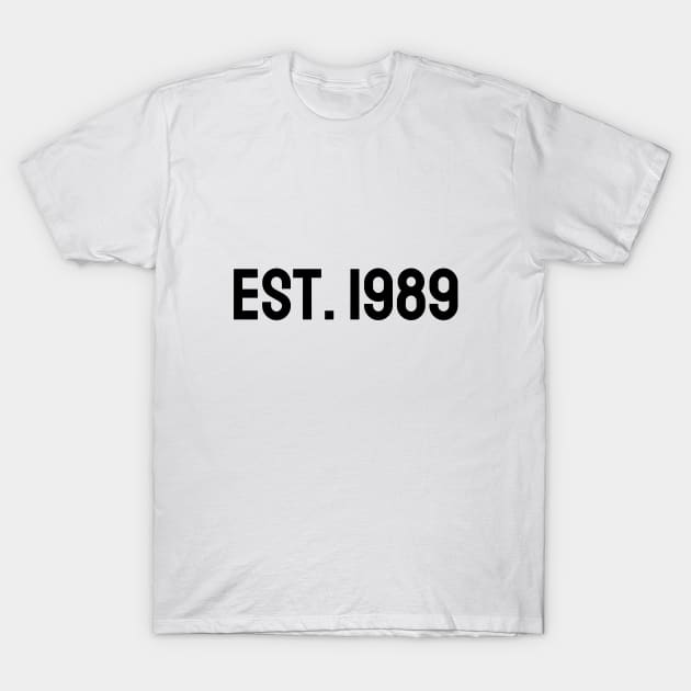 Established 1989 T-Shirt by TeaShirts